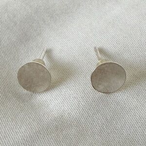 Sterling Silver 6mm Round Stud Earrings
